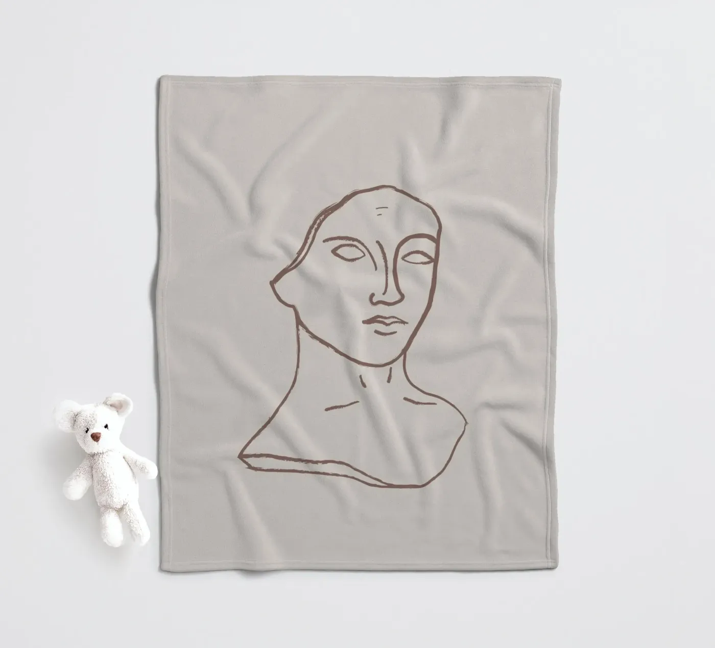 Echo Forms No 01 coperta in pile da treechild