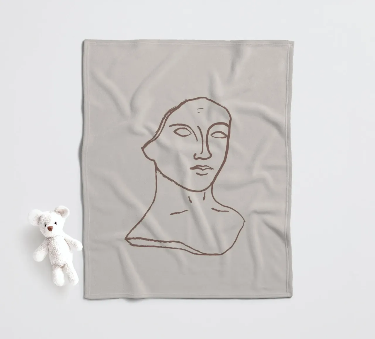 Echo Forms No 01 coperta in pile da treechild