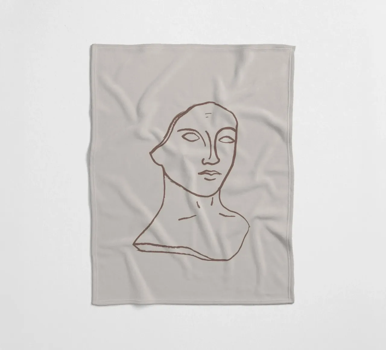 Echo Forms No 01 coperta in pile da treechild