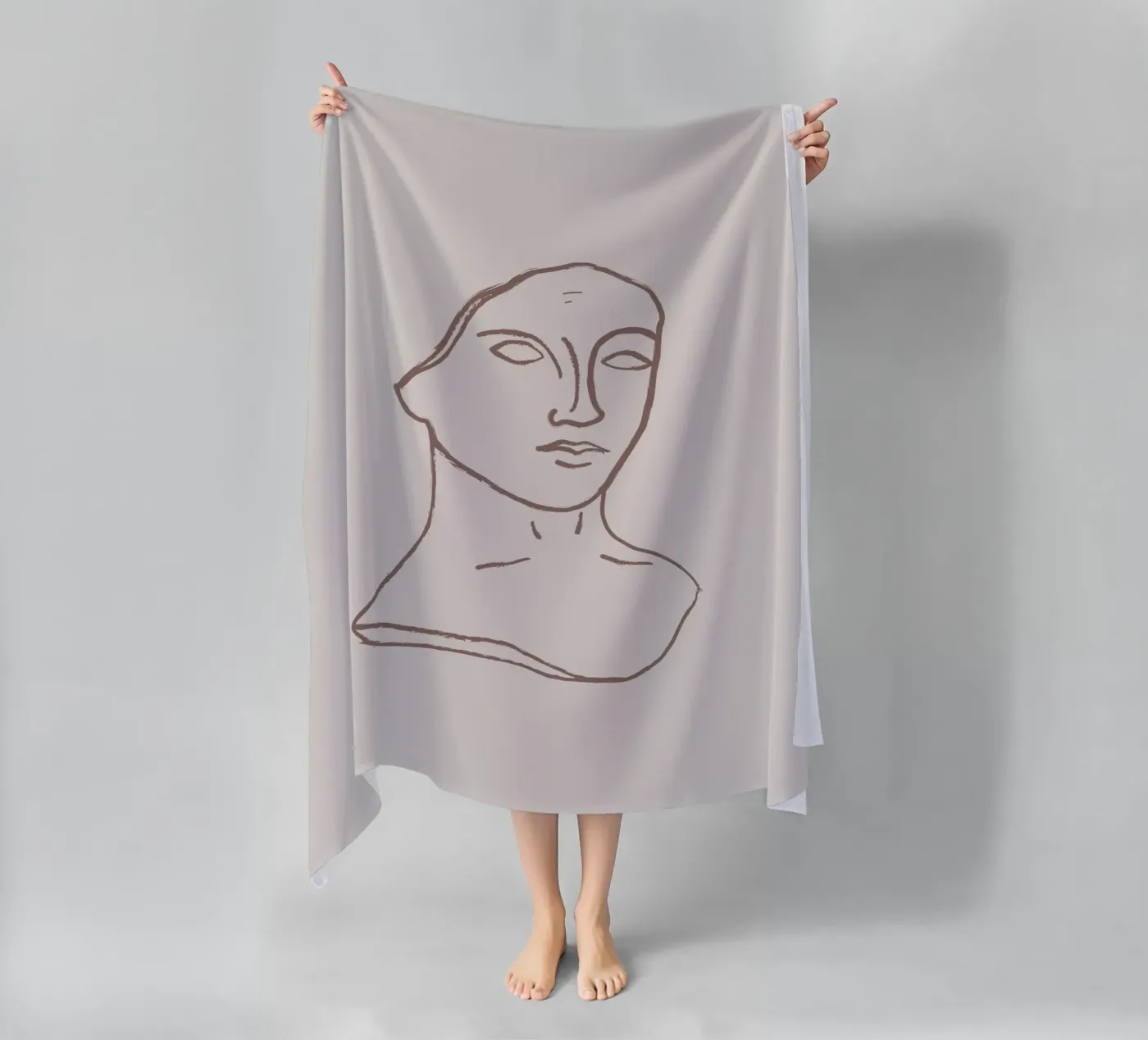 Echo Forms No 01 strandhanddoek van treechild