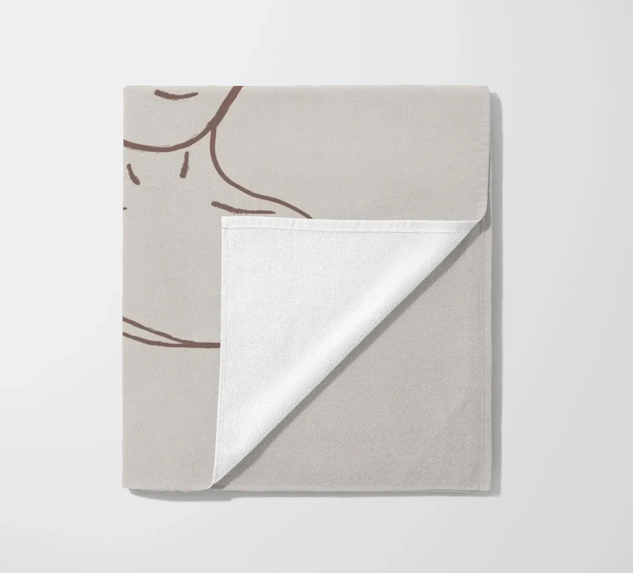 Echo Forms No 01 serviette de plage de treechild