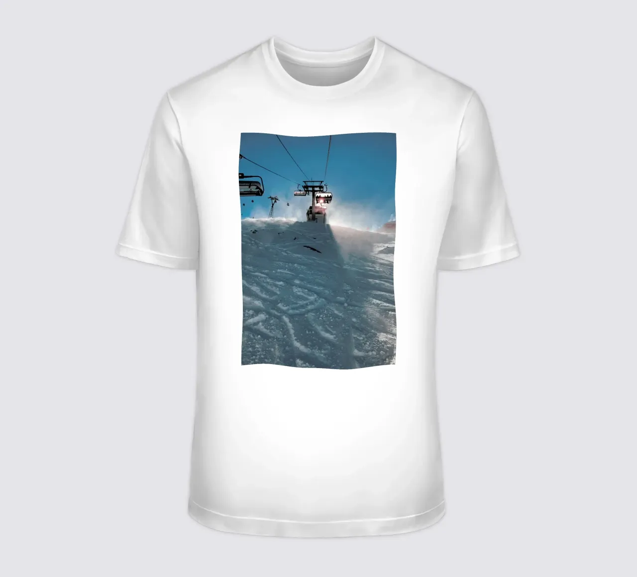Let's Go Skiing t-shirt da Sebastian Hilgetag