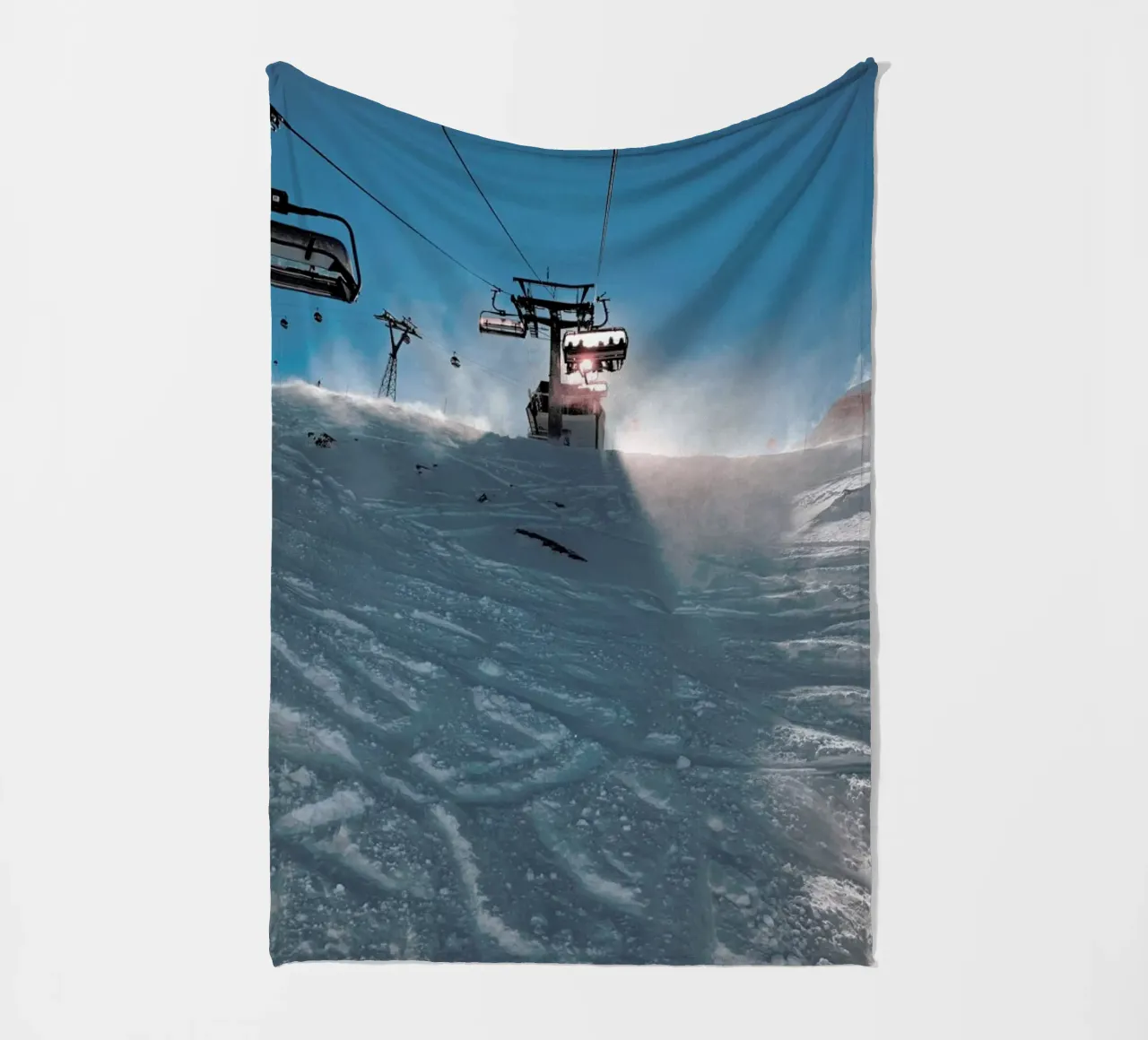 Let's Go Skiing coperta in pile da Sebastian Hilgetag