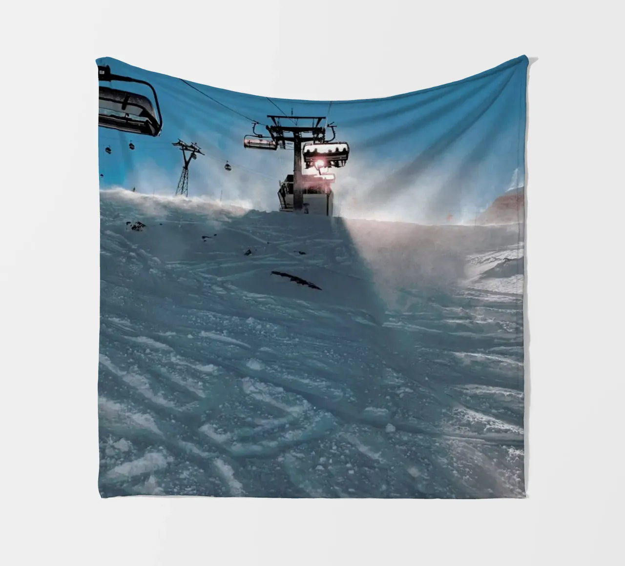 Let's Go Skiing coperta in pile da Sebastian Hilgetag