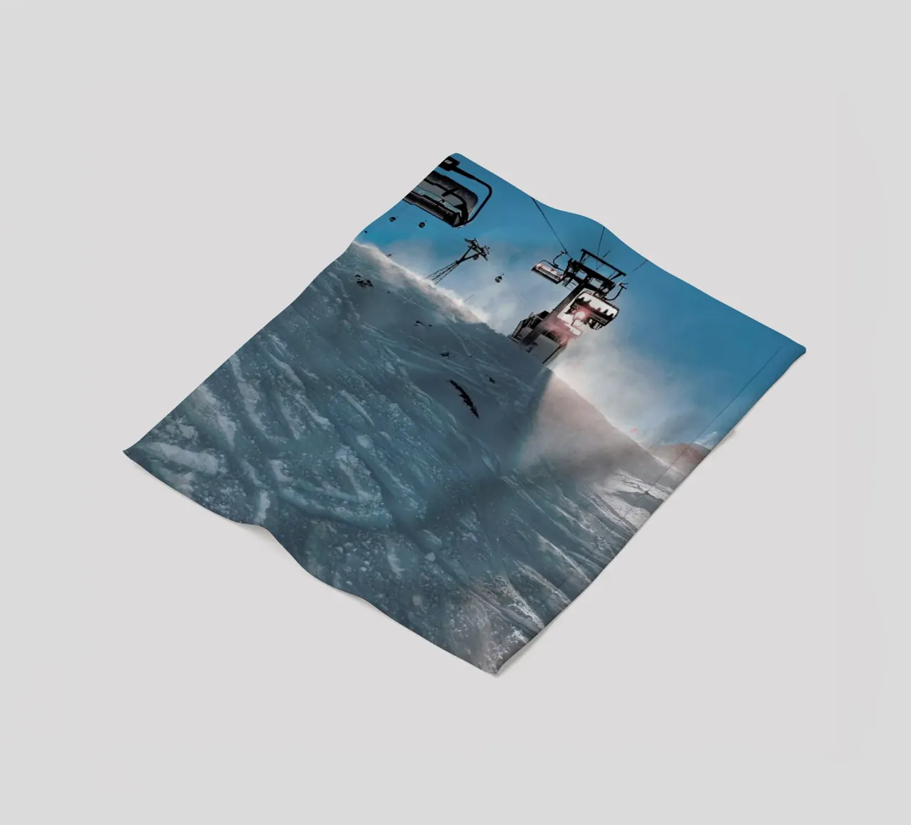 Let's Go Skiing coperta in pile da Sebastian Hilgetag