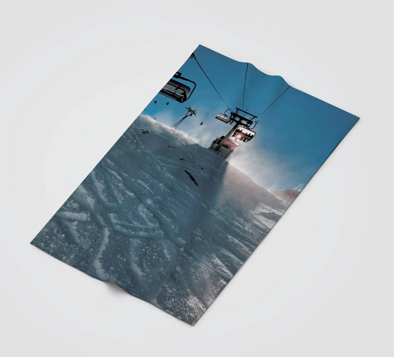 Let's Go Skiing coperta in pile da Sebastian Hilgetag