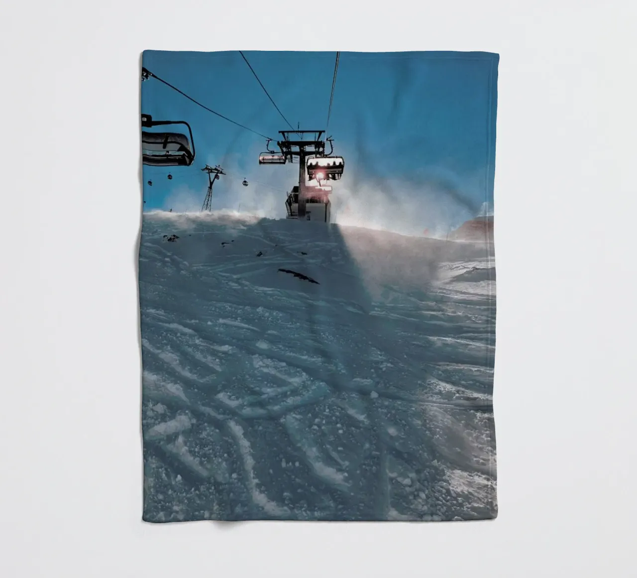 Let's Go Skiing coperta in pile da Sebastian Hilgetag