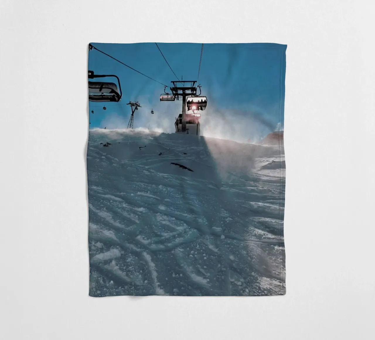 Let's Go Skiing coperta in pile da Sebastian Hilgetag