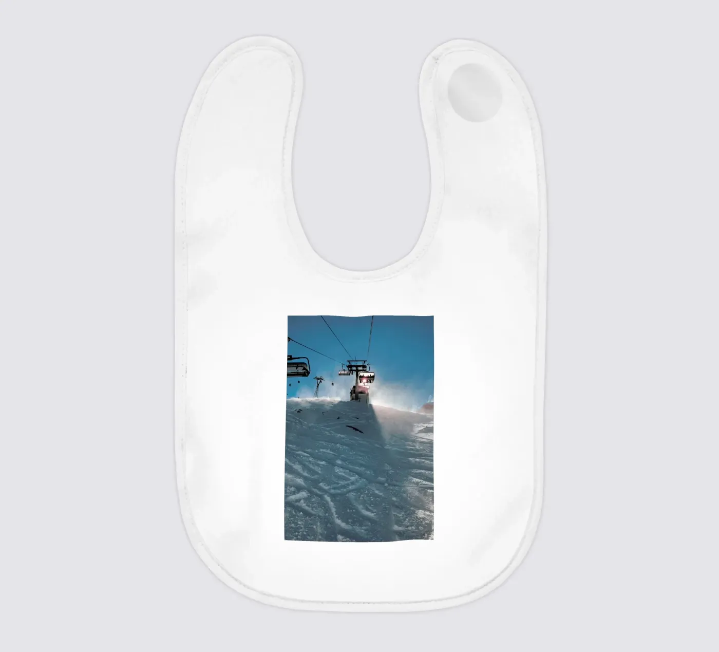 Let's Go Skiing bavaglino da Sebastian Hilgetag