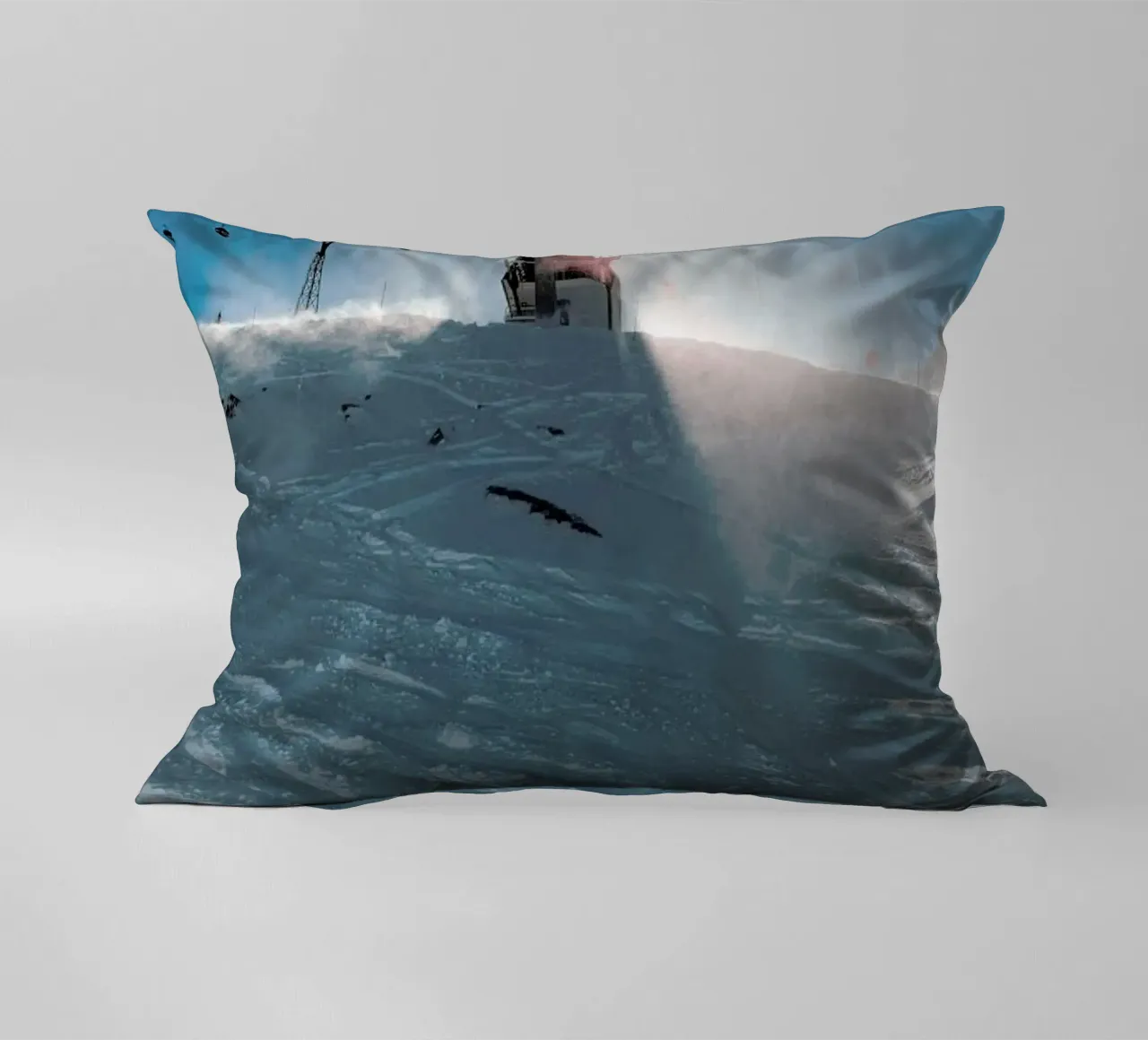 Let's Go Skiing cuscino da Sebastian Hilgetag