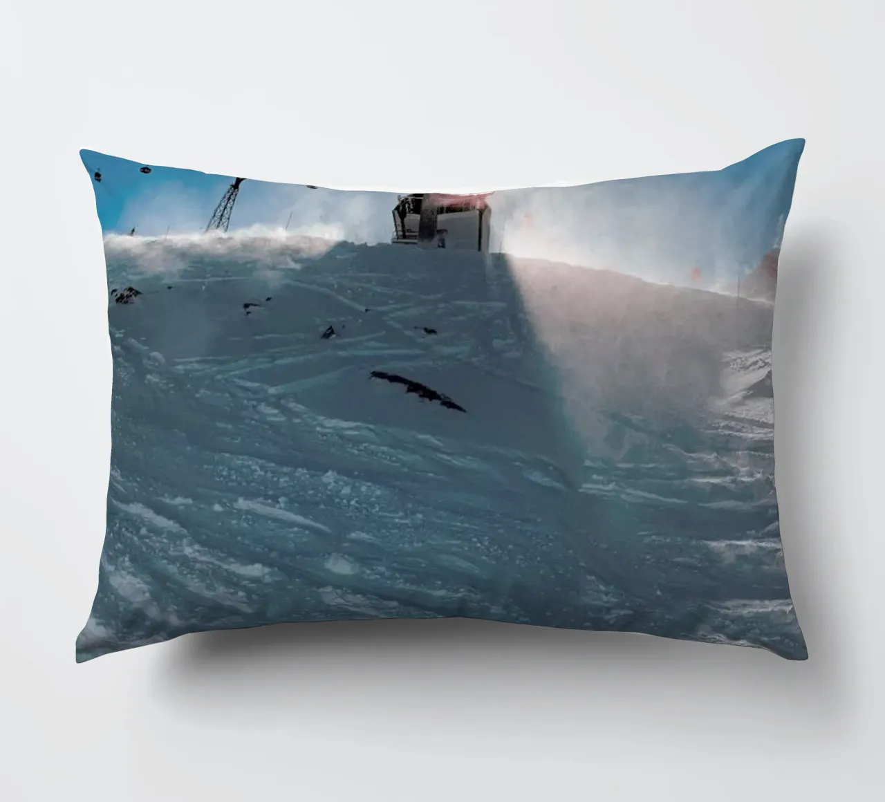 Let's Go Skiing cuscino da Sebastian Hilgetag