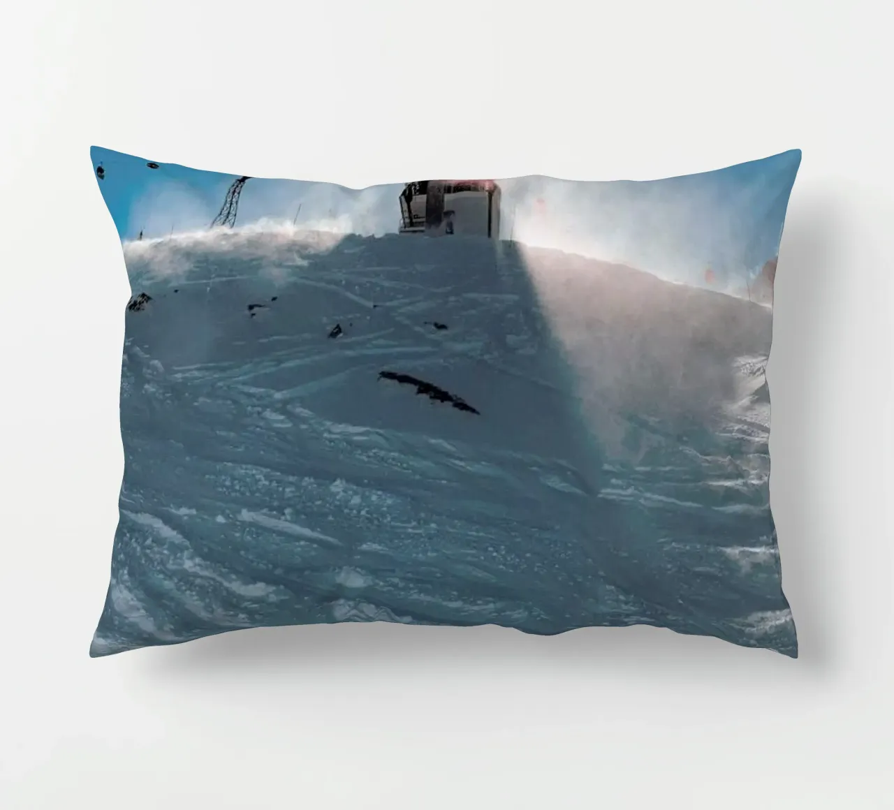 Let's Go Skiing cuscino da Sebastian Hilgetag