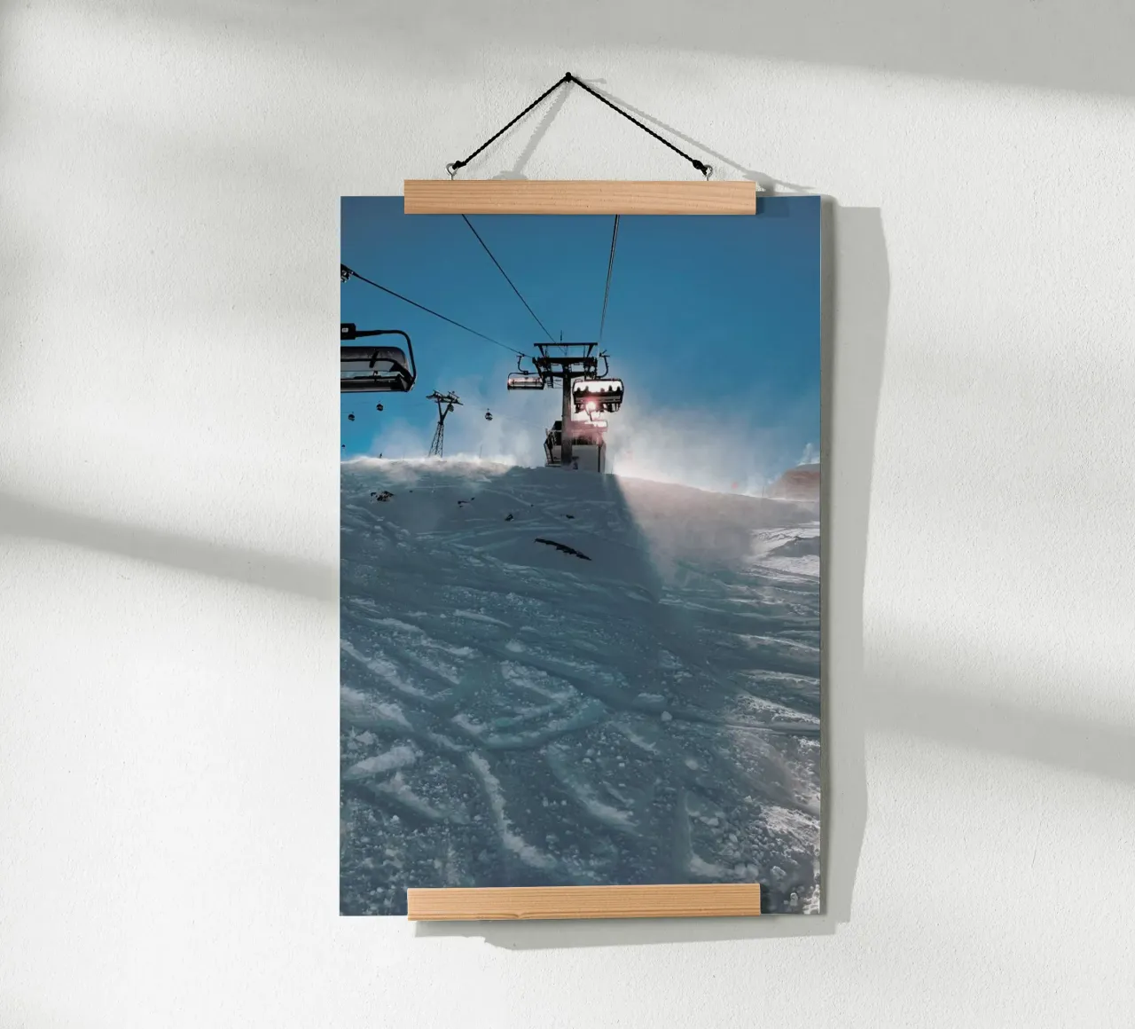 Let's Go Skiing poster da Sebastian Hilgetag