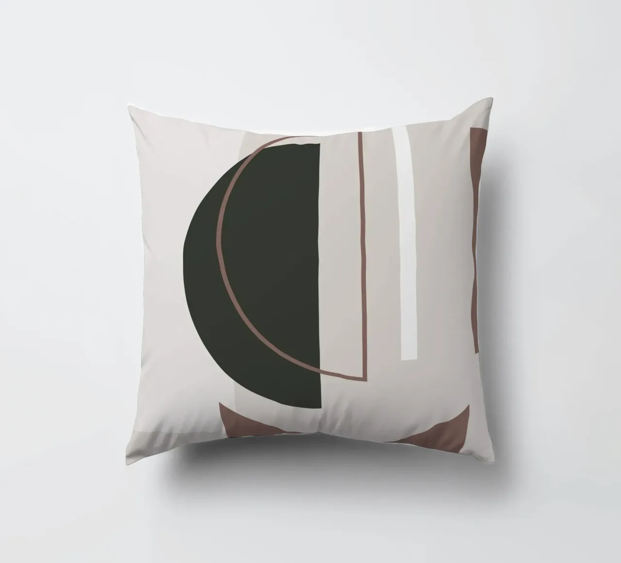 Muted Geometry No 01 cuscino da treechild