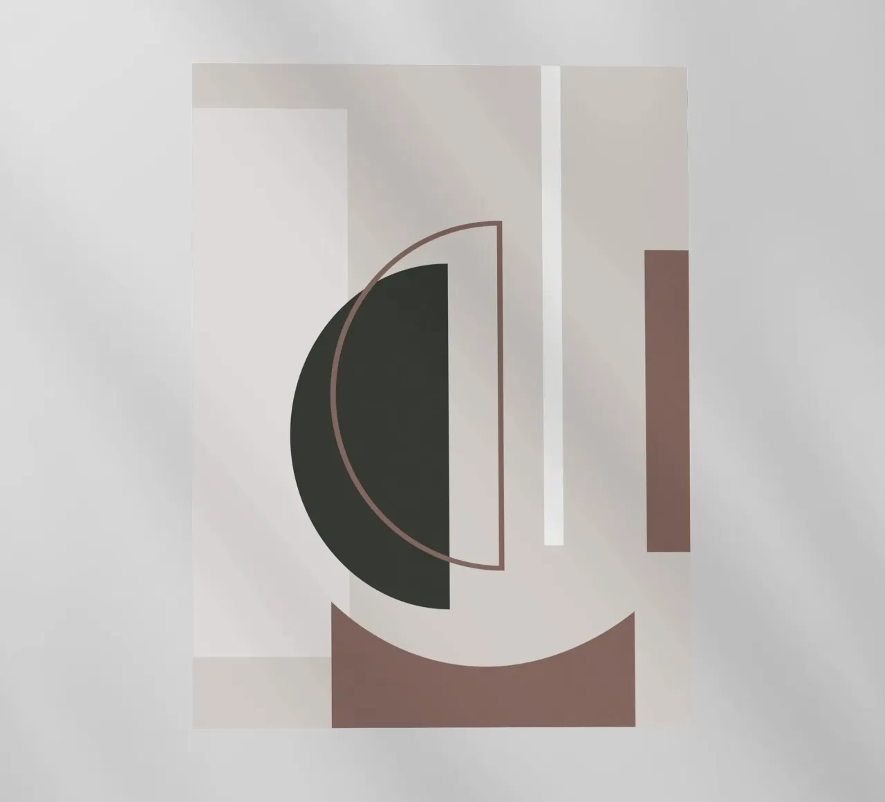 Muted Geometry No 01 pellicola backlit da treechild