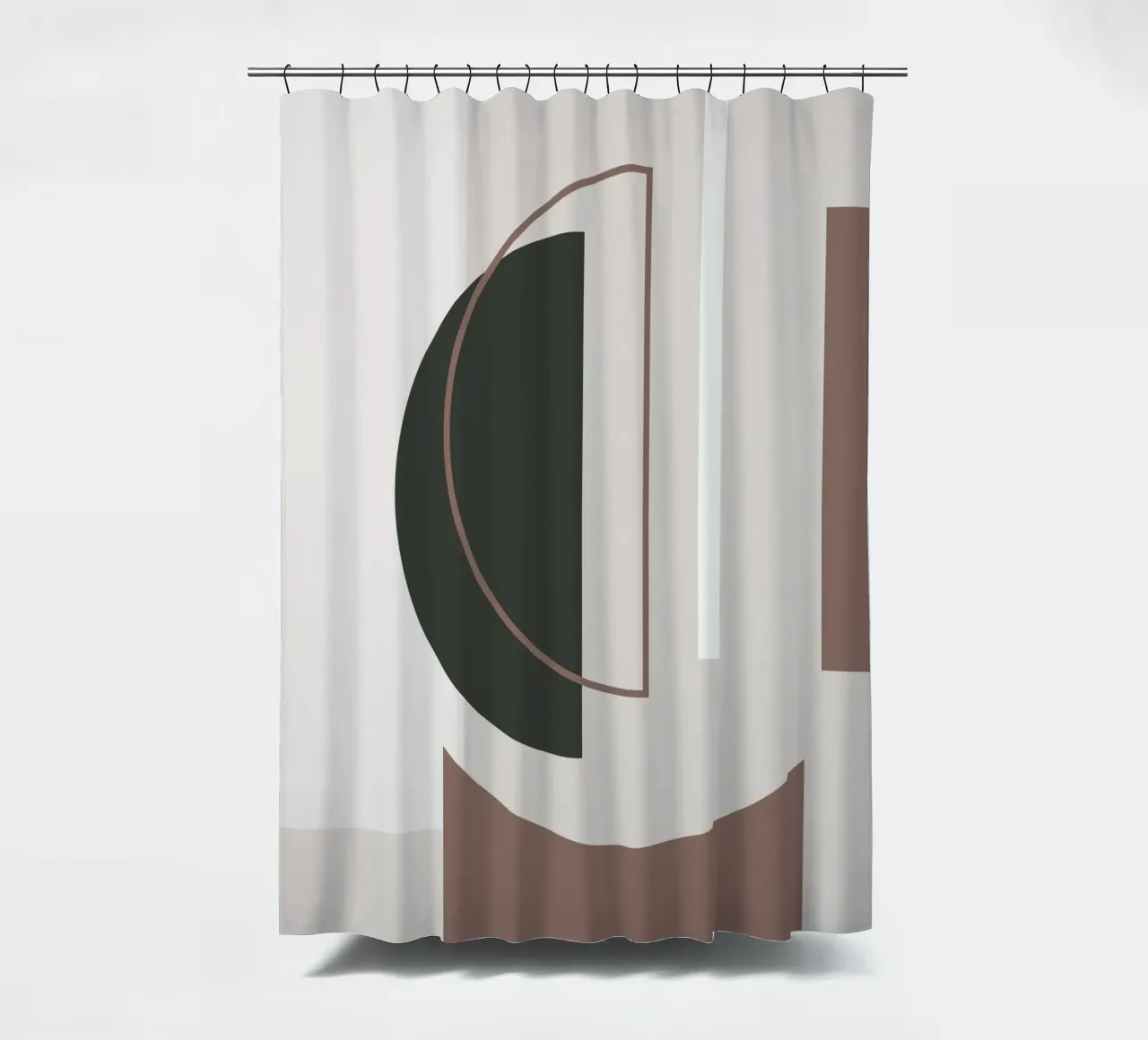 Muted Geometry No 01 tenda da doccia da treechild