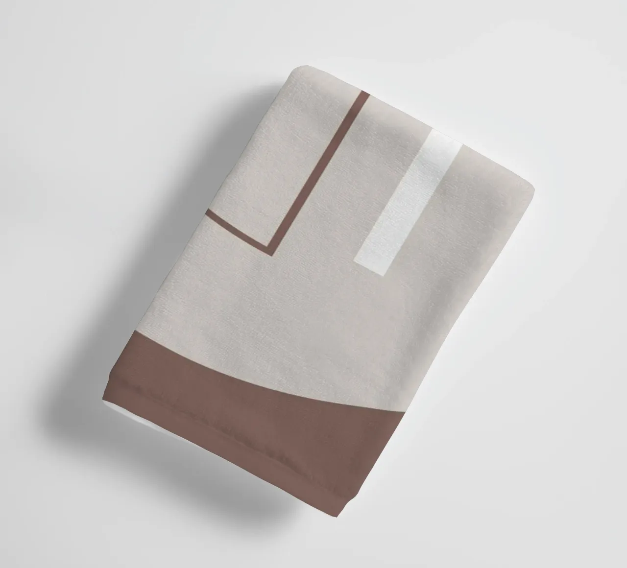 Muted Geometry No 01 asciugamano da bagno da treechild