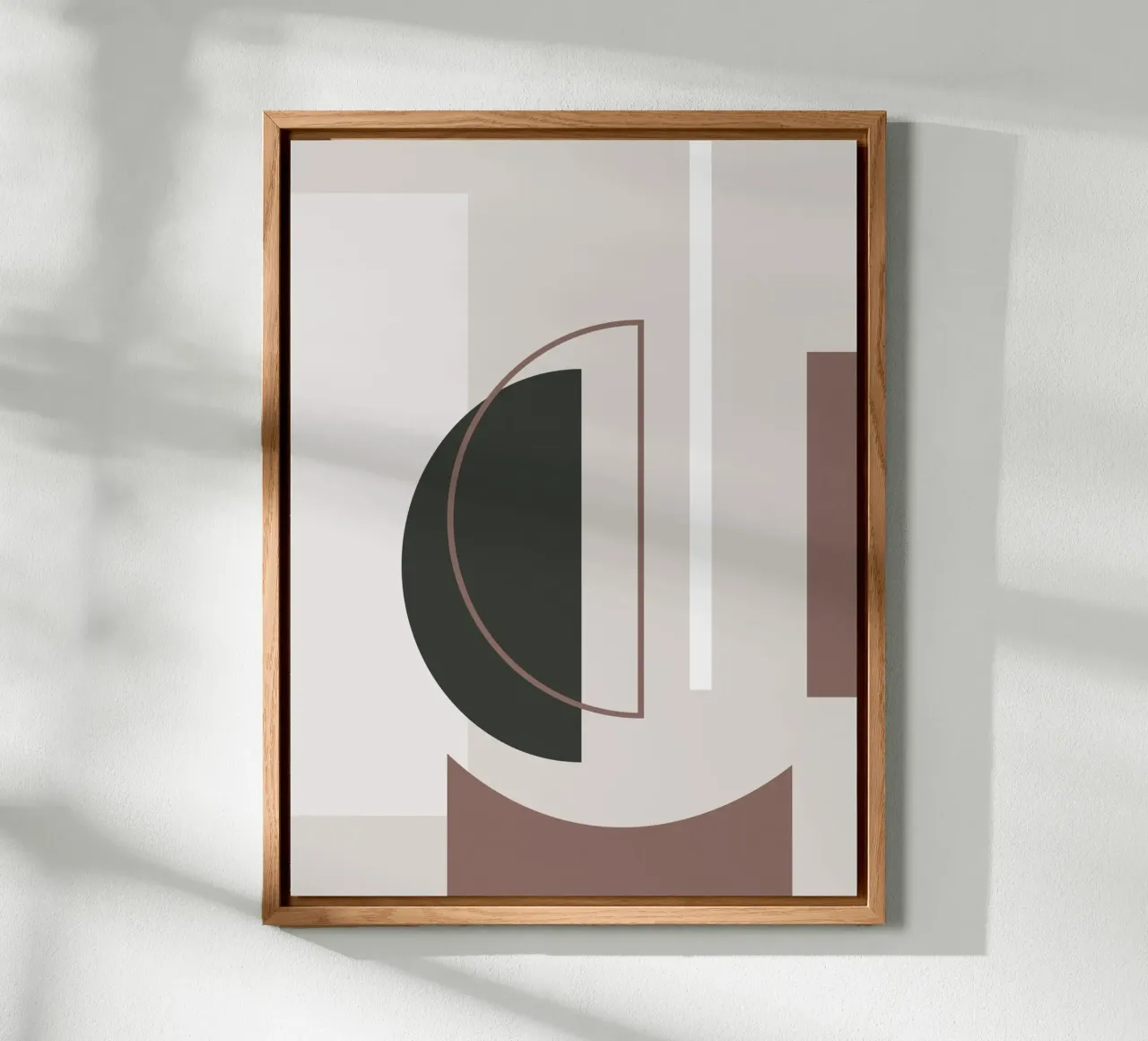 Muted Geometry No 01 alluminio dibond da treechild