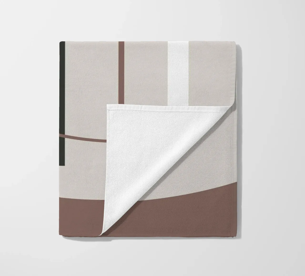 Muted Geometry No 01 telo mare da treechild