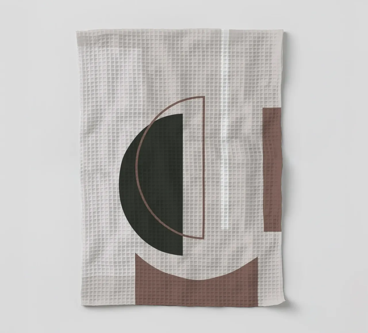 Muted Geometry No 01 canovaccio da cucina da treechild