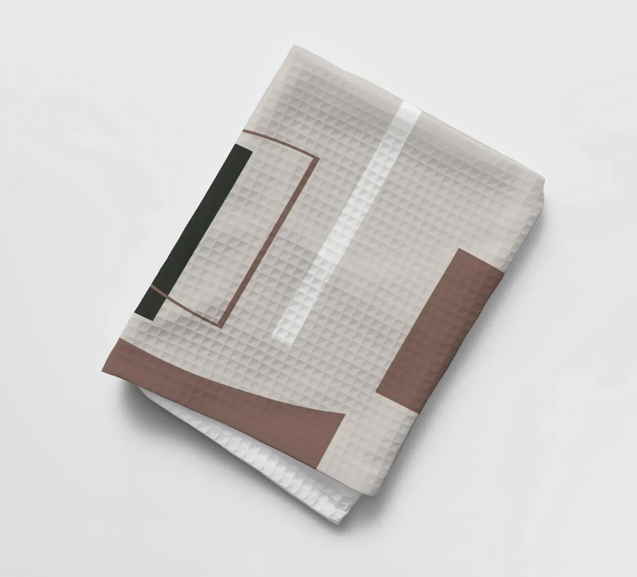 Muted Geometry No 01 canovaccio da cucina da treechild