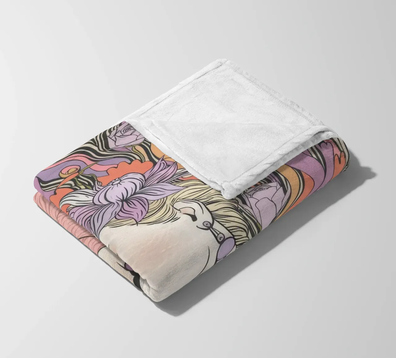 Paesaggio onirico etereo coperta in pile da Silent Hue
