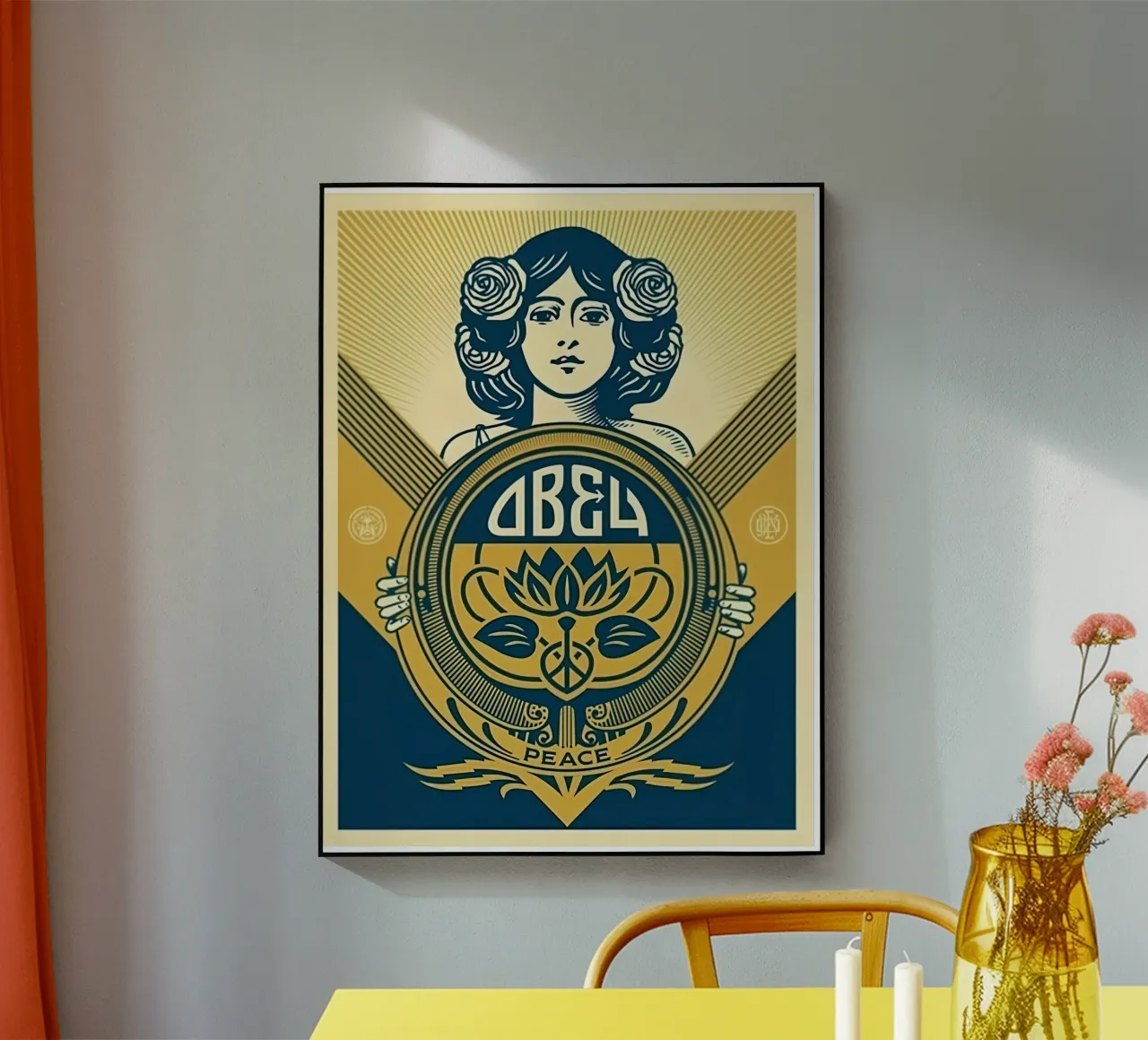 Vacances 2016 Shepard fairey Green plexiglas de American Poster
