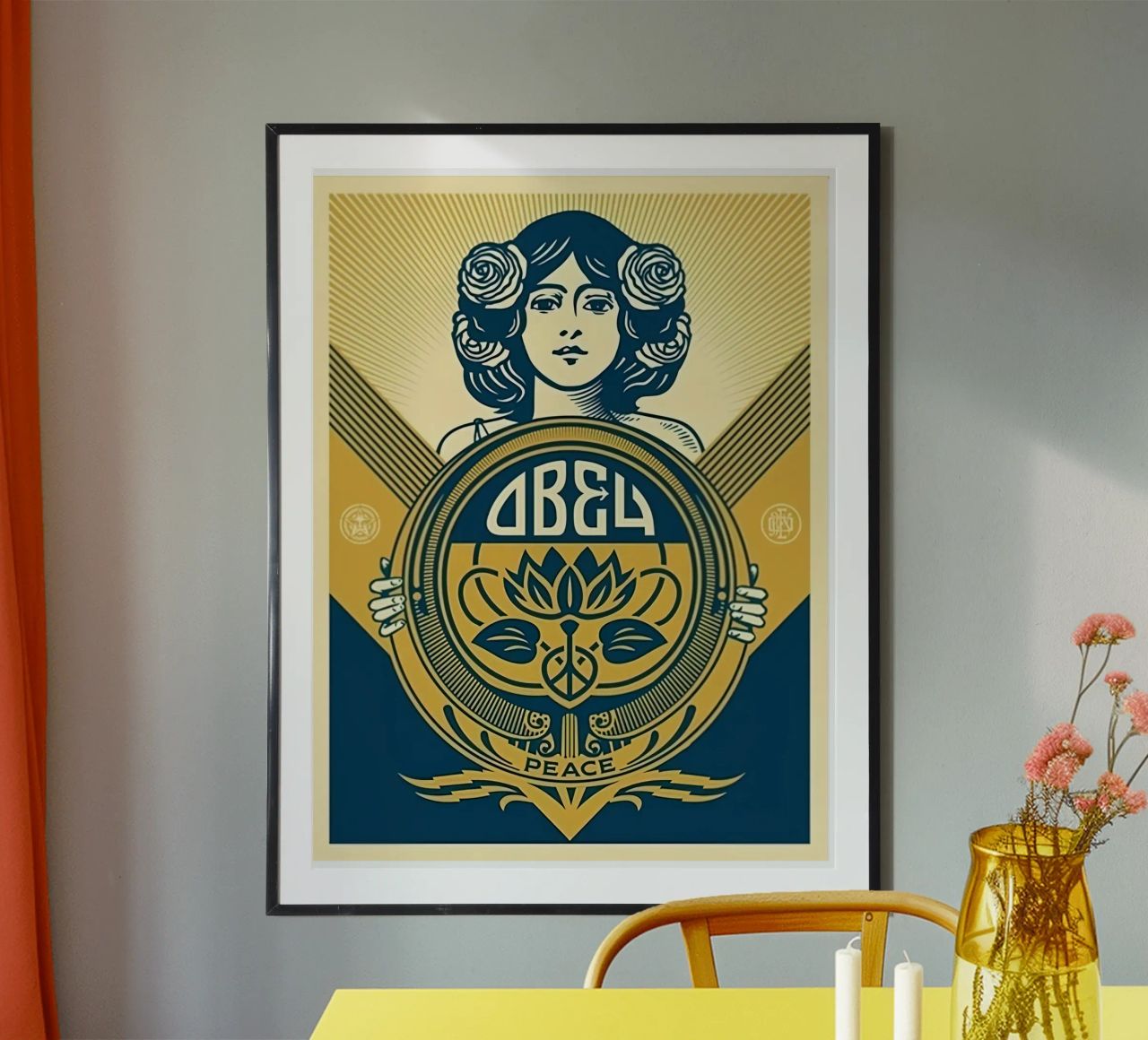 Urlaub 2016 Shepard fairey Grün Poster von American Poster