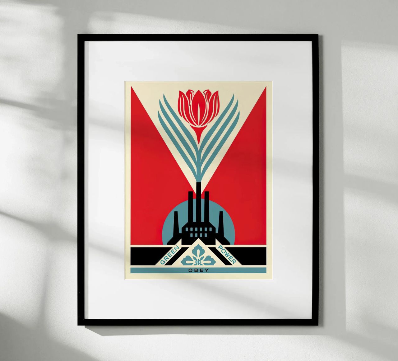 Shepard Fairey Grüner Strom Poster von American Poster