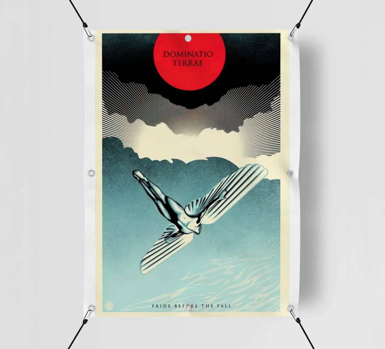 Orgoglio Icaro - Shepard Fairey telo in pvc da American Poster