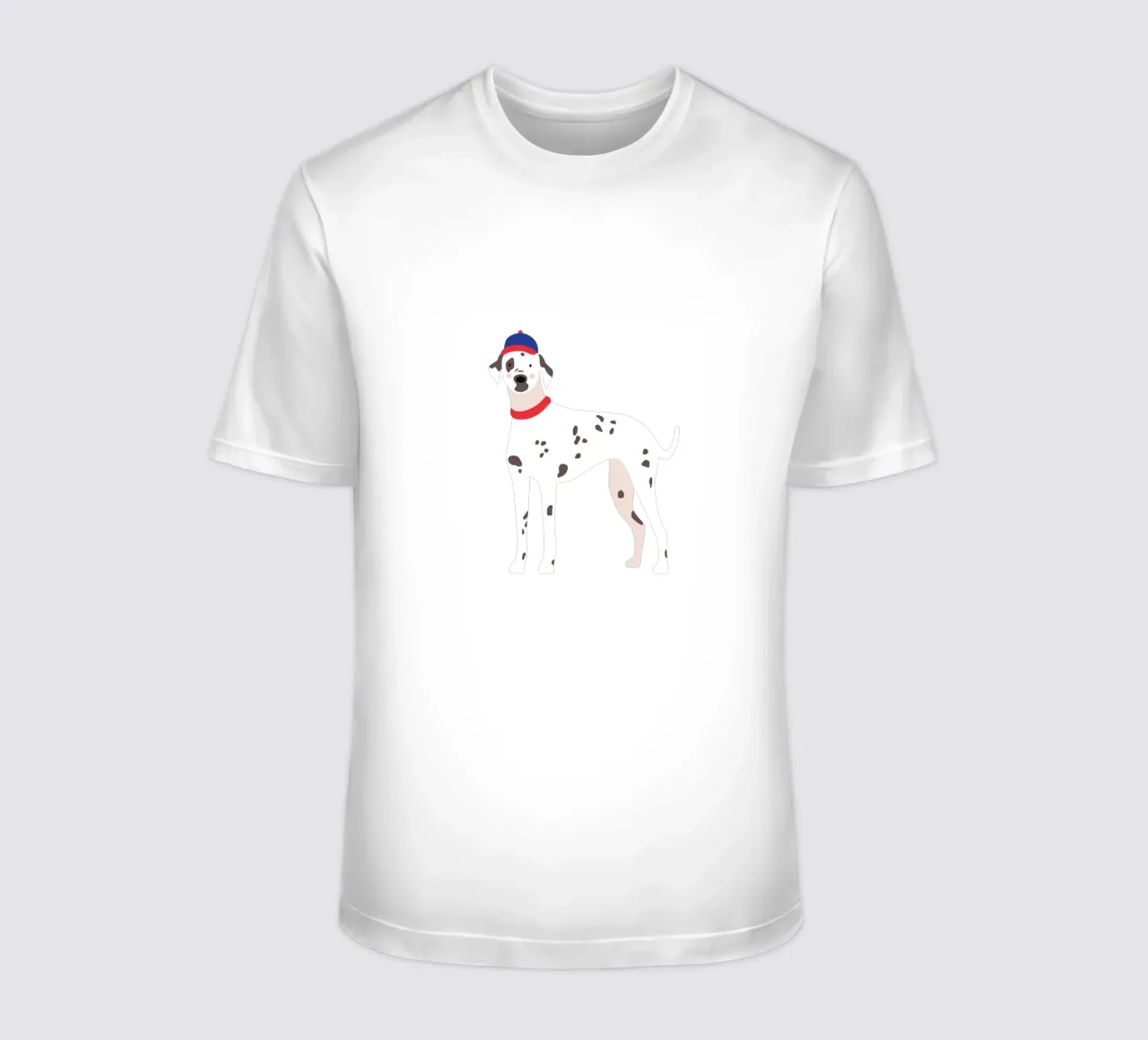 Dalmatian with Cappy t-shirt by janamossmann
