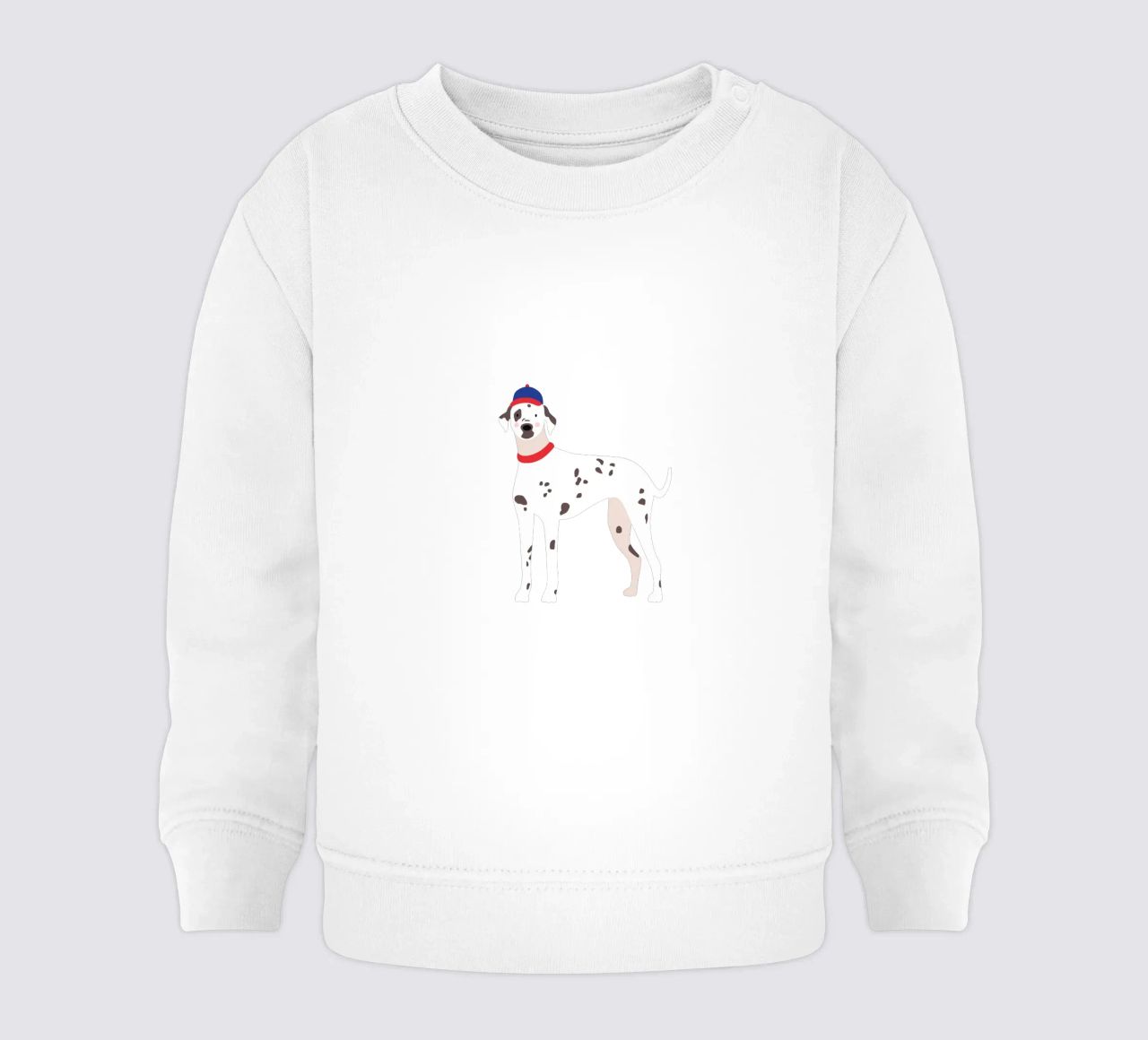 Dalmata con Cappy felpa neonato da janamossmann