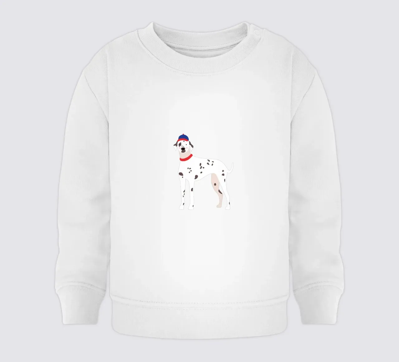 Dalmata con Cappy felpa neonato da janamossmann