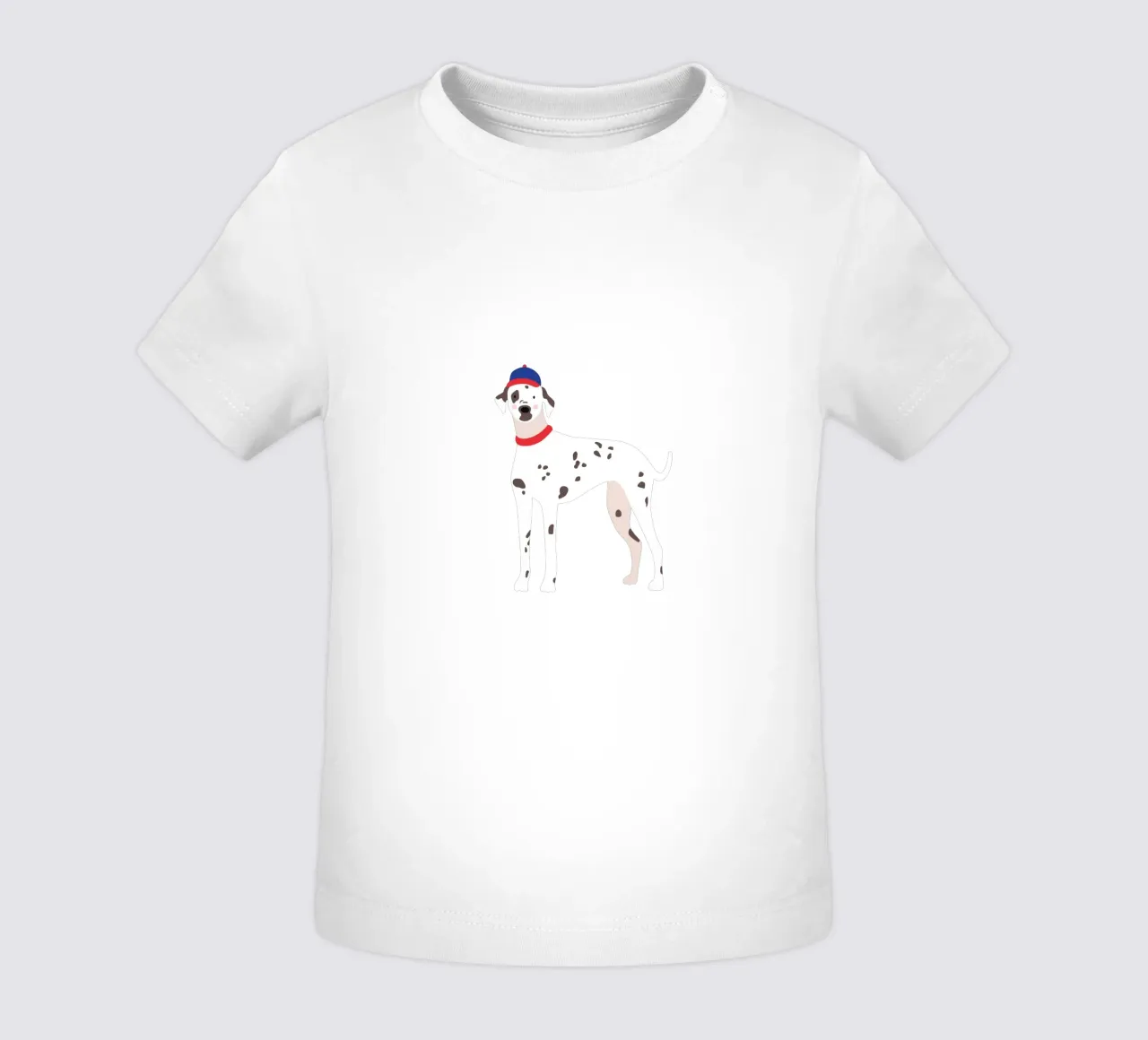 Dálmata con Cappy camiseta de bebé de janamossmann