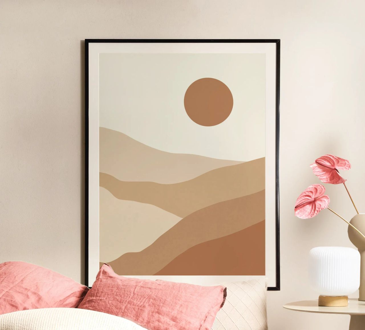 Desert Sun Poster von treechild