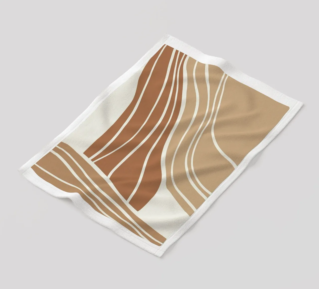 Sandy Waves Fleecedecke von treechild