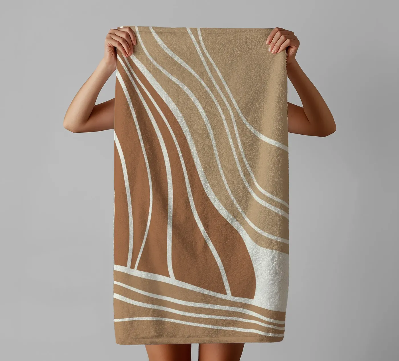 Sandy Waves badhanddoek van treechild