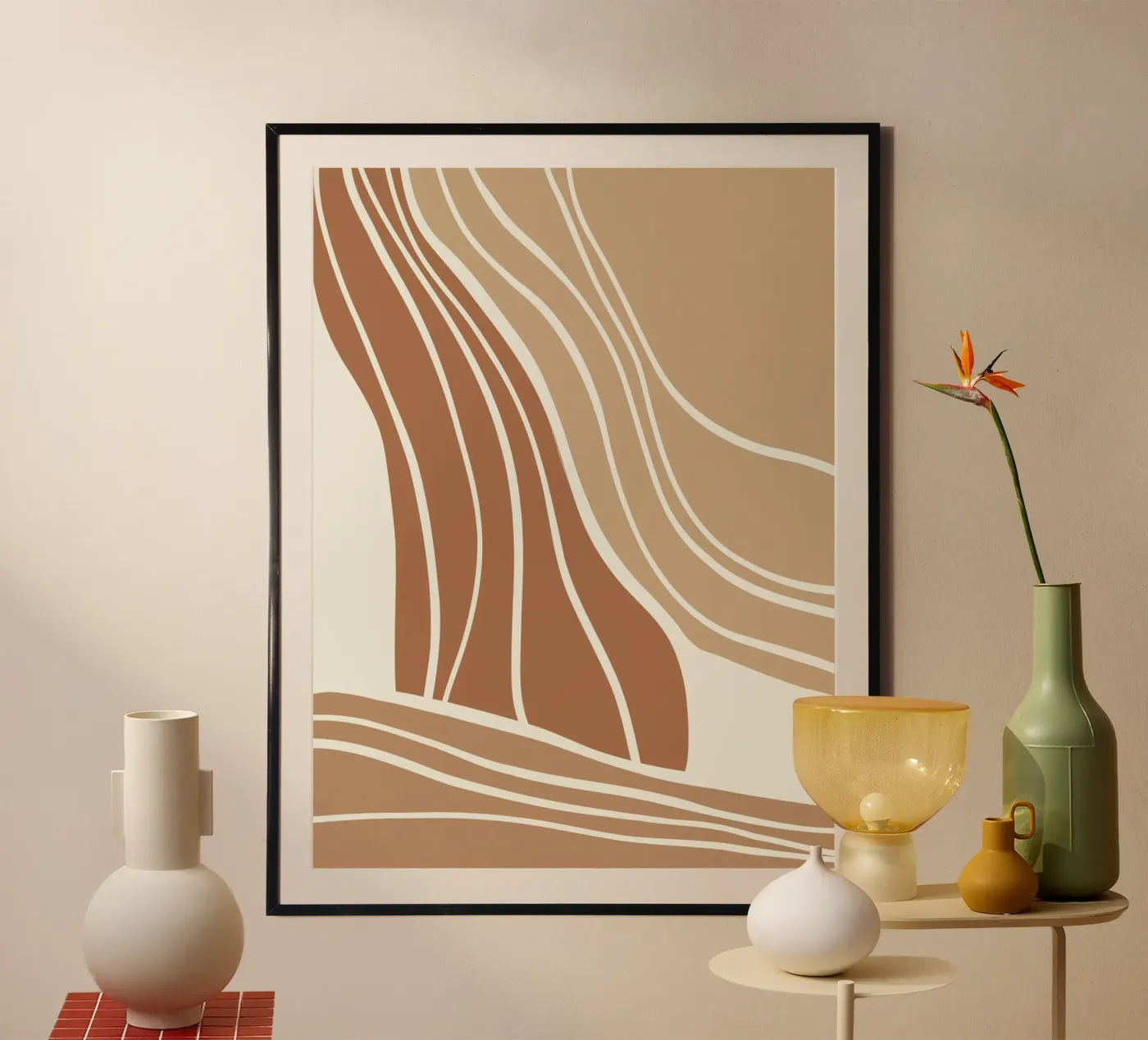 Sandy Waves poster van treechild