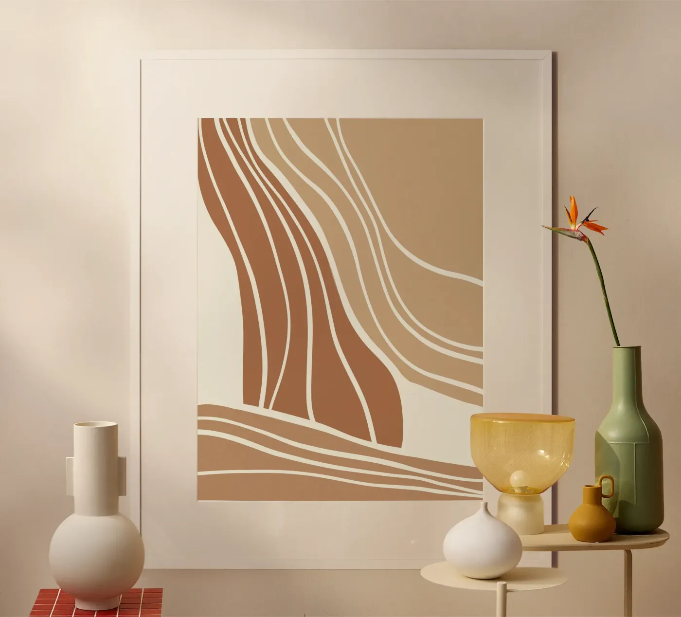 Sandy Waves poster van treechild