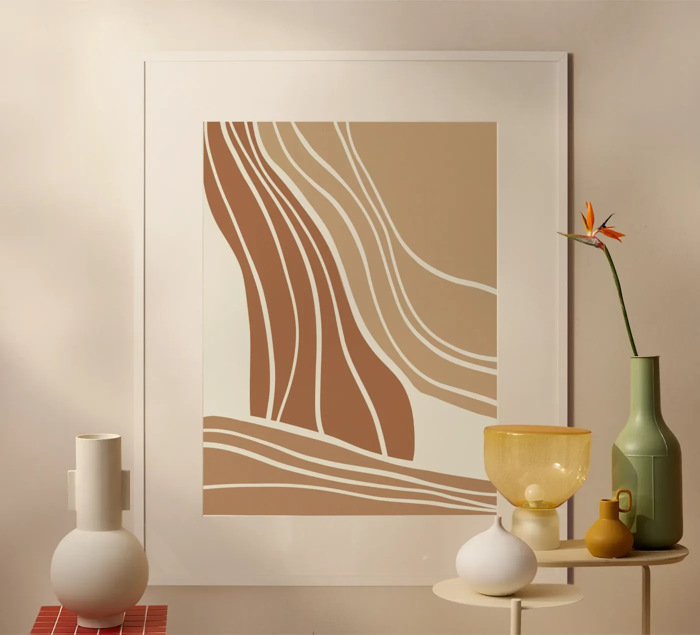 Sandy Waves Poster von treechild