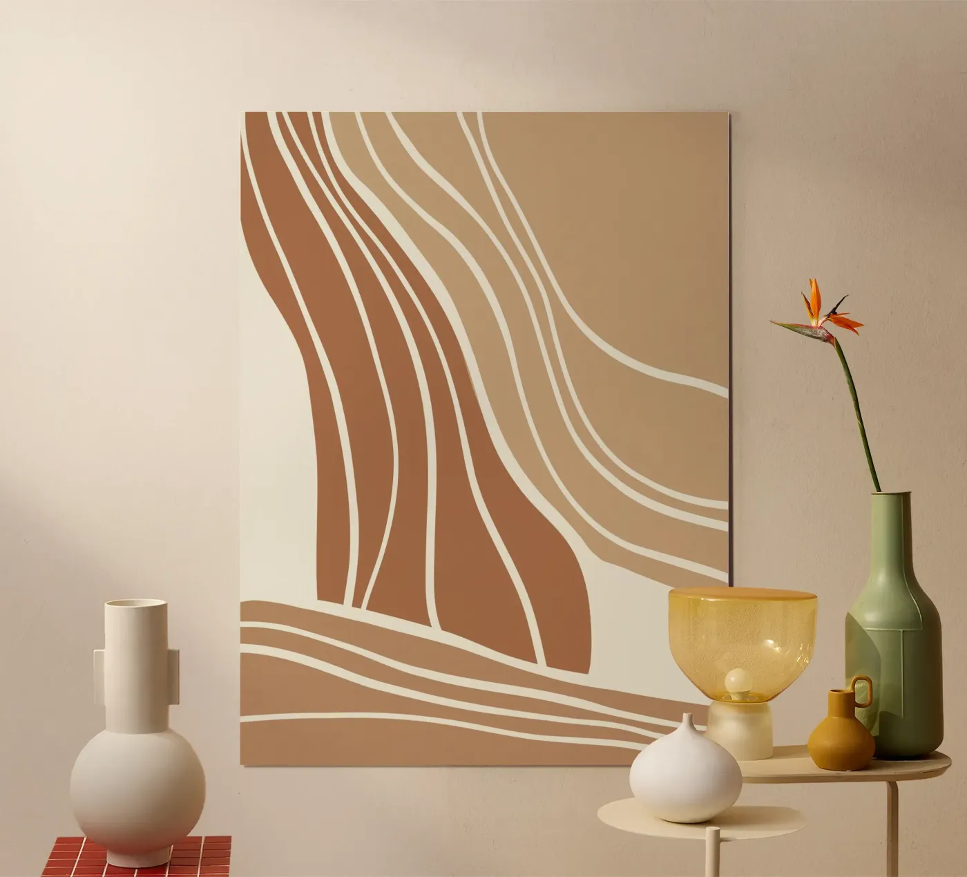 Sandy Waves Poster von treechild