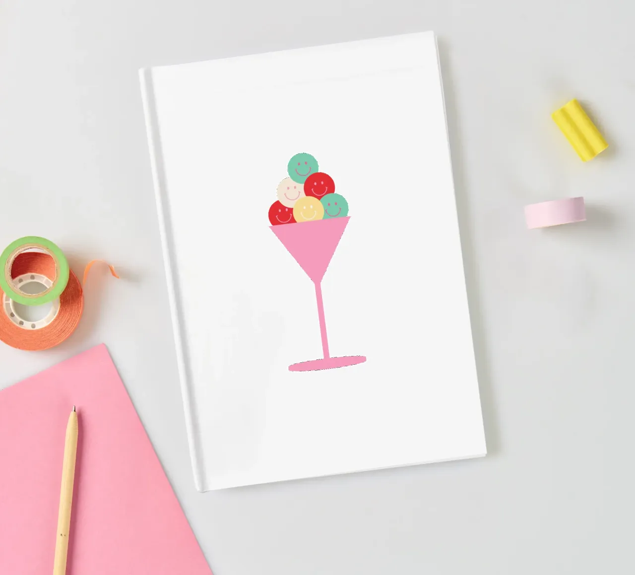 Ice cream with humour notebook by janamossmann