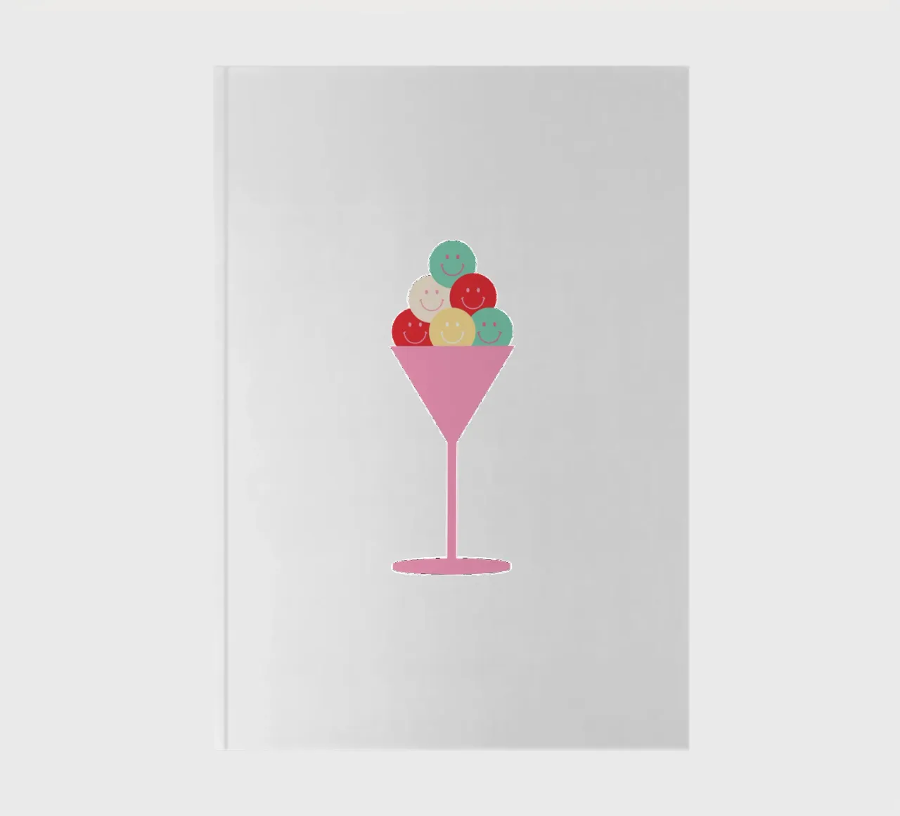Ice cream with humour notebook by janamossmann