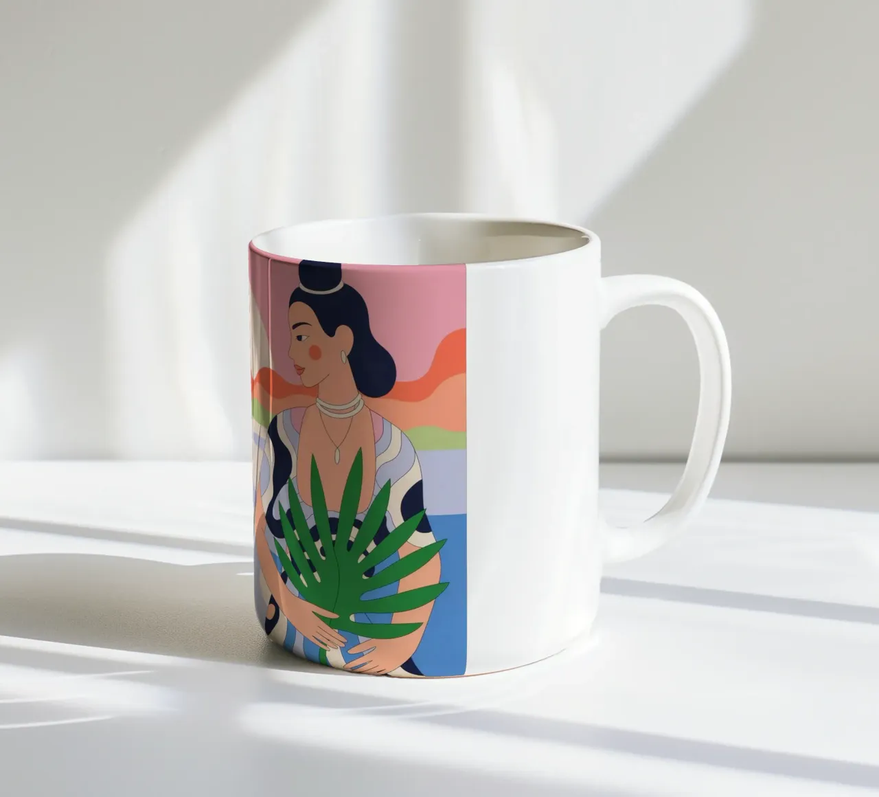 Armonia gemellare tazza in ceramica da Silent Hue