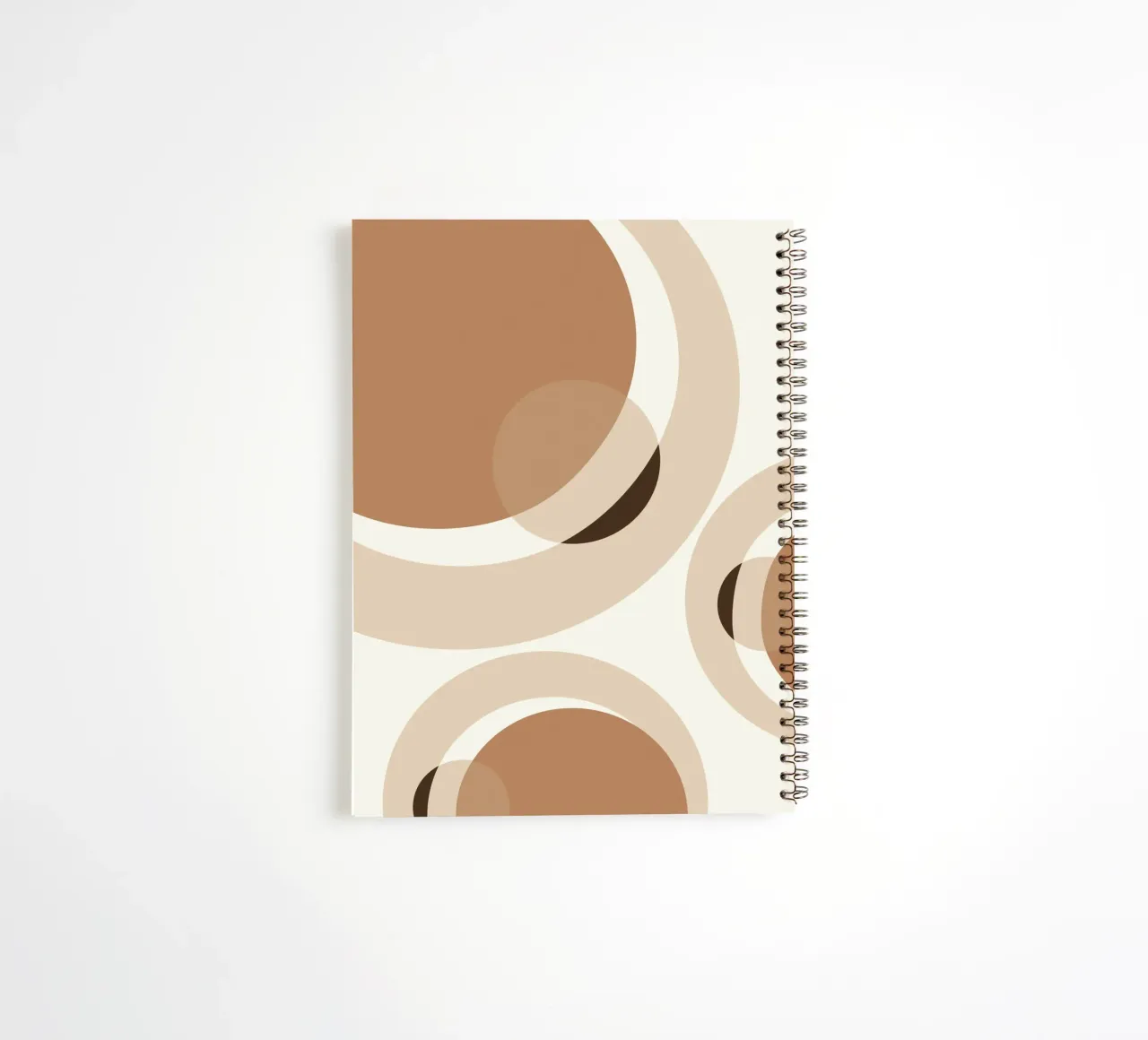 Pastel Shapes No 02 spiral notebook by treechild