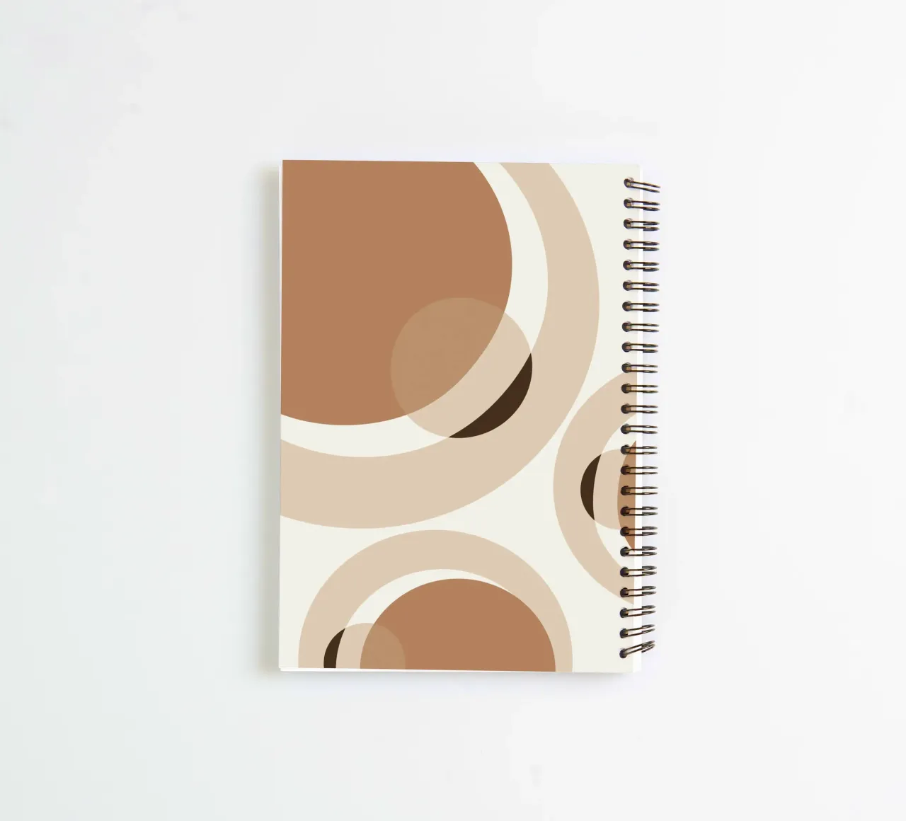Pastel Shapes No 02 spiral notebook by treechild