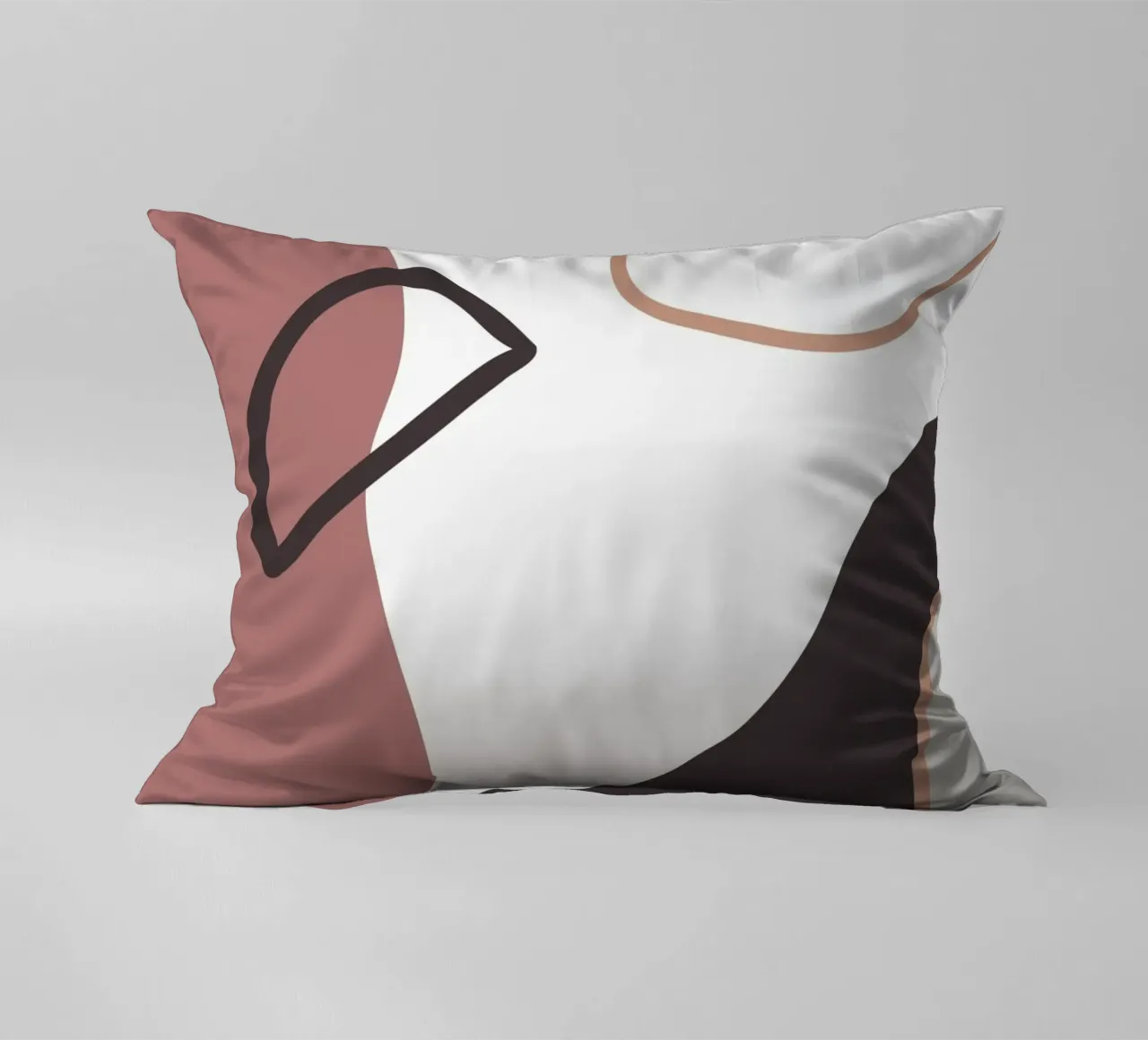 Pastel Shapes No 02 cuscino da treechild