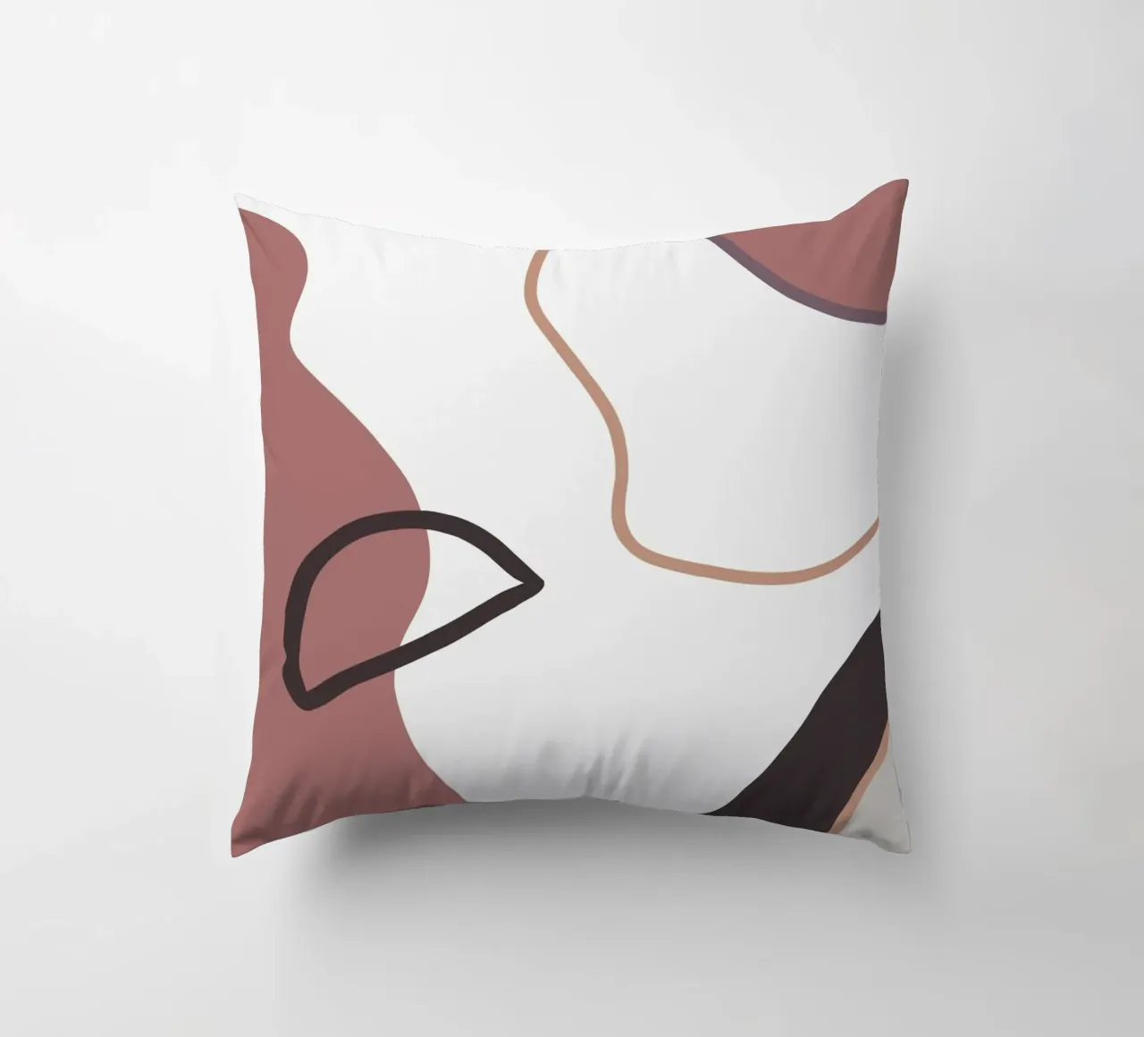 Pastel Shapes No 02 cuscino da treechild