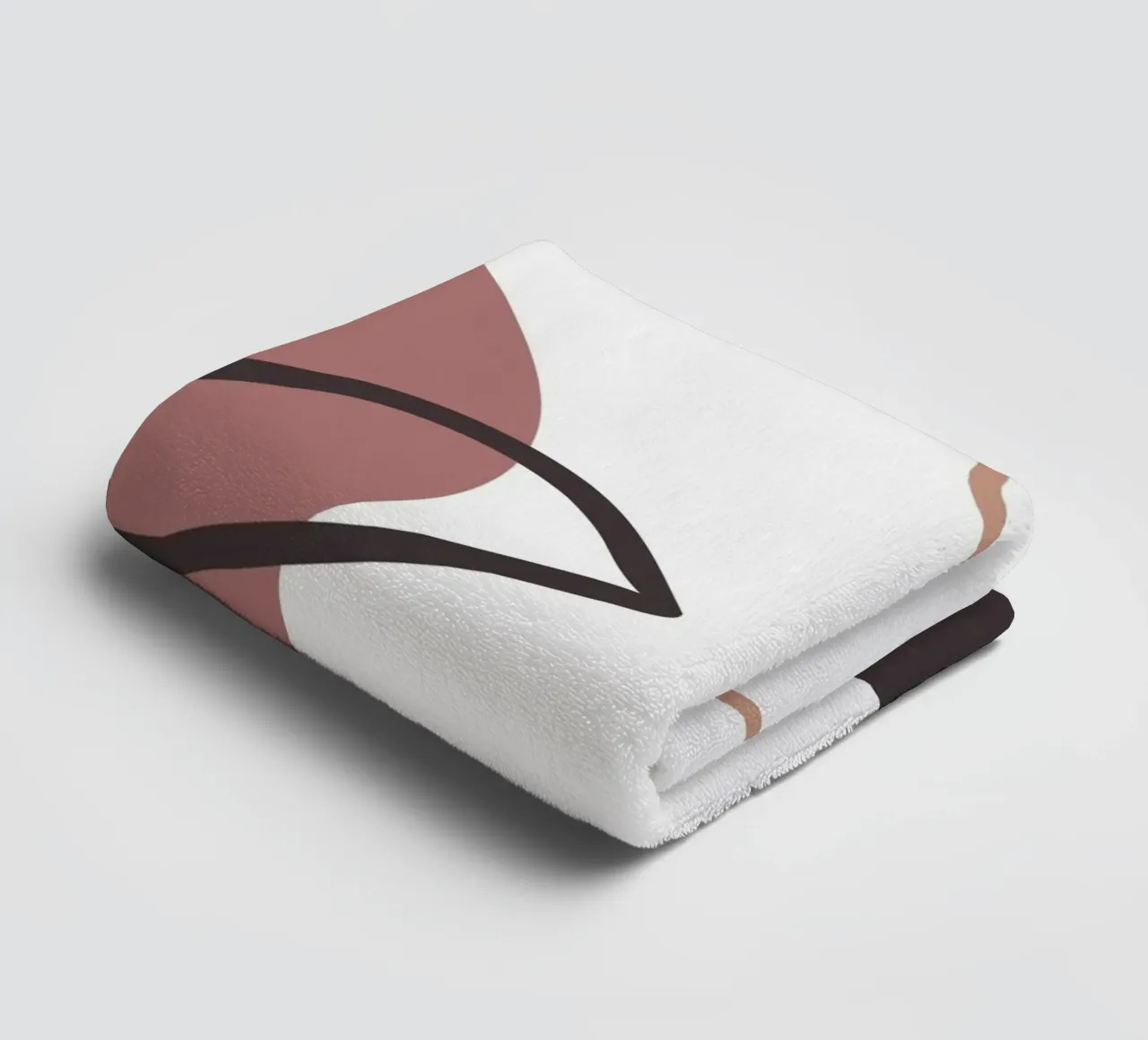 Pastel Shapes No 02 asciugamano da bagno da treechild