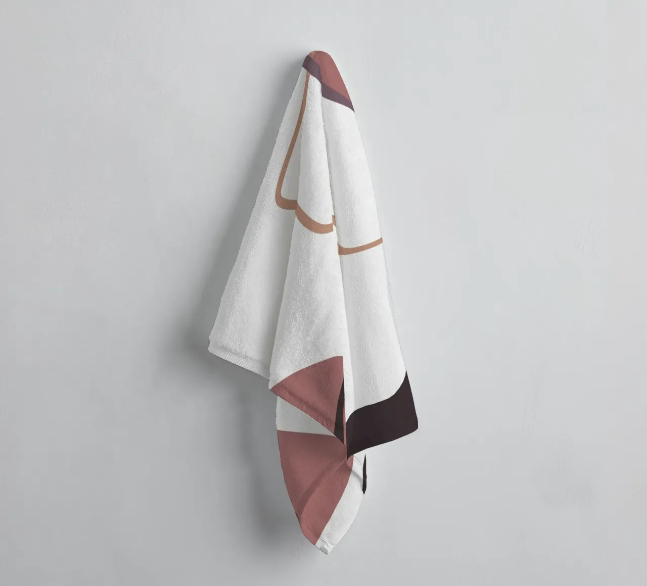 Pastel Shapes No 02 asciugamano da bagno da treechild